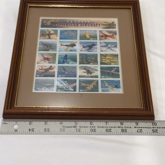 Classic American Aircraft Postage Stamps Sheet - Picture 6 of 6